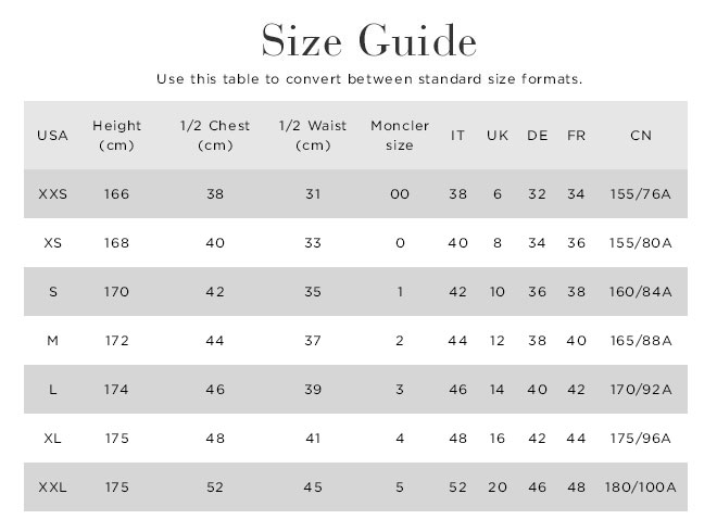 Size Guide