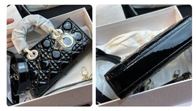 Customer Review Photo: Dior Small Lady D-Joy Bag M0613OWCB M900